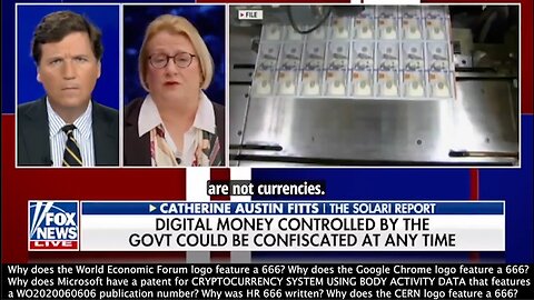 CBDC | "Central Bank Digital Currencies Are Not Currencies, It's a Financial Transaction Control Grid. If You Don't Behave You Can Have Your Money Turned Off." - Catherine Austin Fitts