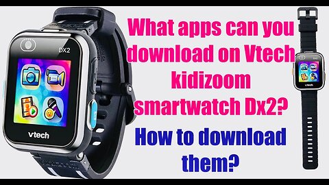 VTech KidiZoom Smartwatch DX3 (Black)