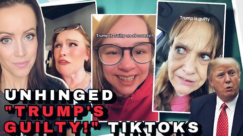 Insane TikTok Reactions to Trump's GUILTY Verdict