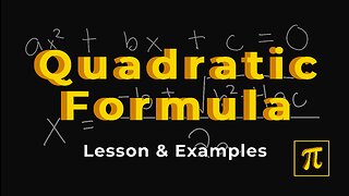 How to Use QUADRATIC FORMULA? - It becomes a hack if you master this!