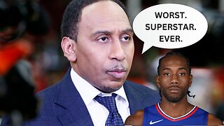 Stephen A. Smith calls Kawhi Leonard possibly the worst superstar in the history of sports