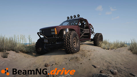 BeamNG drive | Gavril D35 'Super Pig' | Crawling in Small Island, USA map