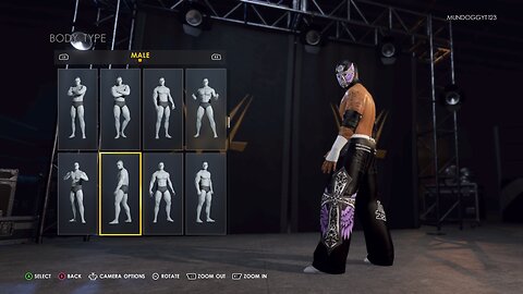 WWE 2K22- CAW Creation Video (XBOX) #1