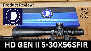 Product Review: DiscoveryOpt HD GEN II 5-30X56SFIR Rifle Scope