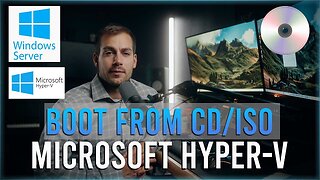 [Hyper-V] How to Boot from CD/ISO in Windows Server 2022