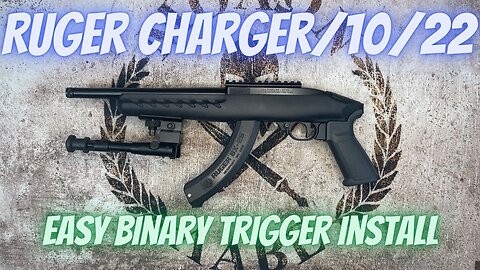 Best upgrade Ruger Charger. Ruger Charger binary trigger install. Ruger 1022 Binary trigger install