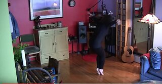 Michele Tittler Dancing to "Flip Fantasia" - Dance Work Out