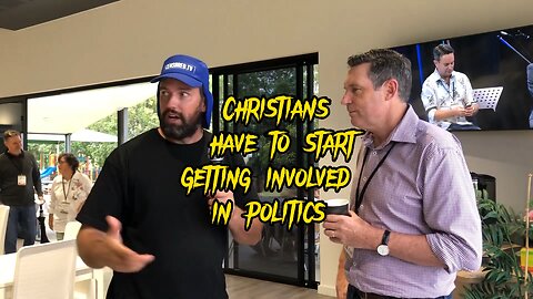 National Director of Family First Lyle Shelton talks with Dusty at church and state conference