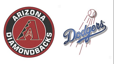 Diamondbacks @ Dodgers Game 1 of 3. MLB the show 24. (Choppy Audio)