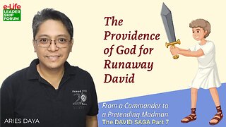 The David Saga P7 - The Providence of God for Runaway David