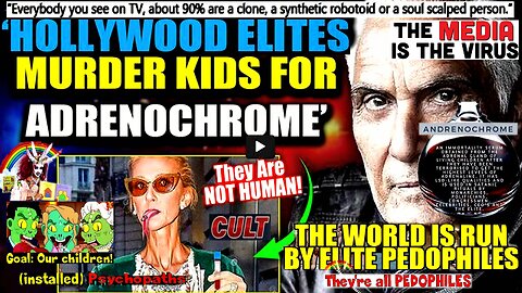 Hollywood Elite's Adrenochrome Rituals Revealed on French TV (re-post)