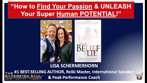 🤩Best-Selling Author Lisa Schermerhorn: How to Find Your Passion & Unleash Your SuperHuman Potential