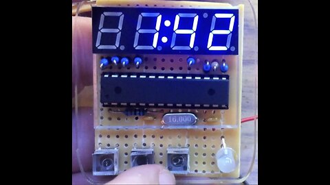 Multiplexing Explained via 7 Segment LED Clock
