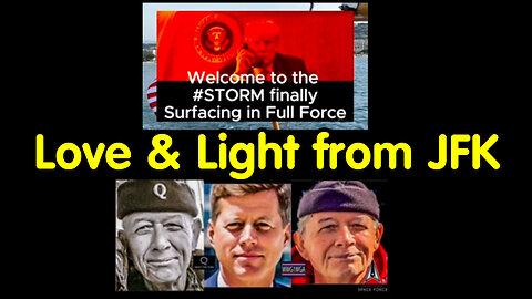 Love & Light from JFK #WWG1WGA - The U.S.🇺🇸led Global Defence War Op. #STORM surfaced on MayDay
