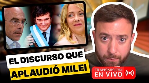 🤩 Agustín Laje analiza PODEROSO discurso de Meloni y Buxadé | Reacción EN VIVO