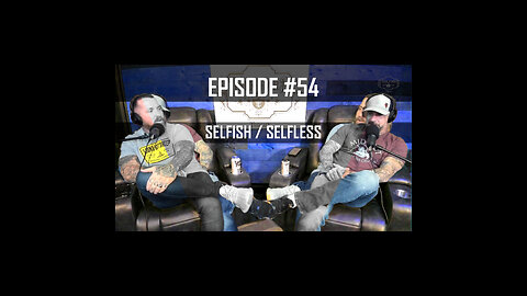 Talk Hard Episode 54 - Time to be Selfish/Selfless