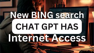 New BING search plus CHATGPT has NOW internet access