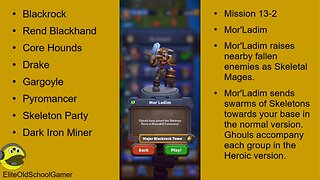 Warcraft Rumble - Heroic Missions - Map 13 Area 2 - Mor'Ladim - May 2024