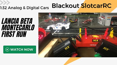 Slot Cars-Lancia Beta Montecarlo-