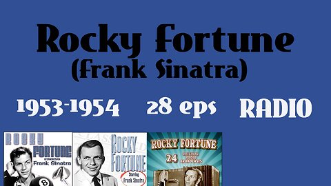 Rocky Fortune 1953 (ep02) Double Indemnity