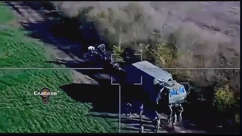 Russian Lancet UAV strikes various combat hardware of the Ukrainian army