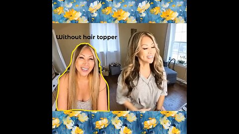 HAIR TOPPER THREE PIECE | HOW TO CLIP AND CURL #hairsolutions#hair
