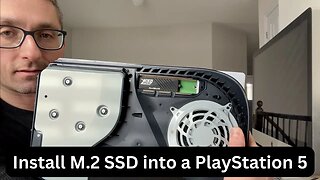 Install a M.2 SSD into my PlayStation 5 #playstation5ssdupgrade #playstation5ssdinstall