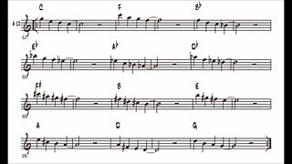 250 Jazz Patterns for Trumpet - Preliminary Patterns 010