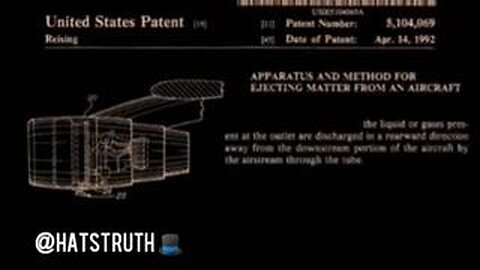 US Military Industrial Complex 'Chemtrail Patent' proves the existence of Chemtrails! ☁️☁️☁️☁️☁️✈️