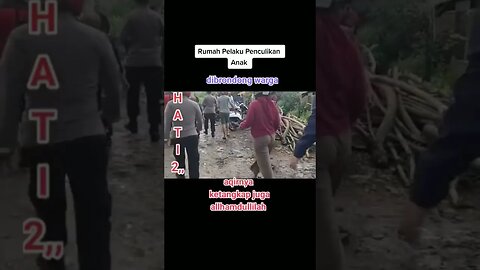 Detik-detik penangkapan pelaku penculikan anak-anak