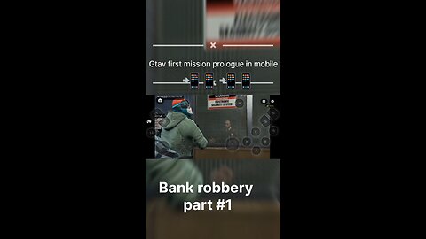 Gtav first mission prologue in Mobile|| Bank Robbery north yankton|| part 1