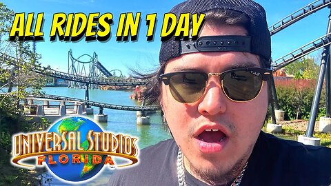 Riding Everything At Universal In 1 Day (Both Parks)