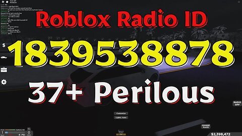 Perilous Roblox Radio Codes/IDs