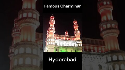 The Famous Charminar Hyderabad #charminar #charminarhyderabad