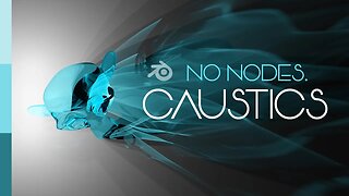 Blender 3D: CAUSTICS trick you'll want to try ASAP.