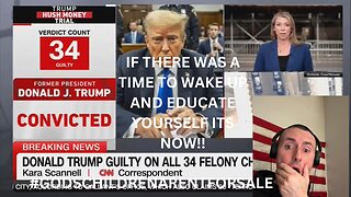 TRUMP DROPS THE MOST POWERFUL AD EVER AS HE GETS CHARGED WITH 34 BOGUS CHARGES IN COUR TODAY!