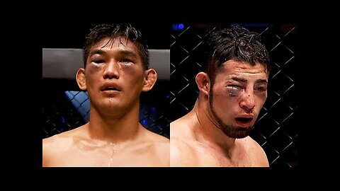 The MOST BRUTAL FIGHT IN ONE? 😱😵 Aung La N Sang vs. Ken Hasegawa