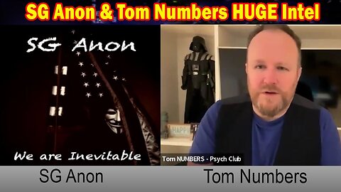 SG Anon & Tom Numbers HUGE Intel: "SG Anon Important Update "