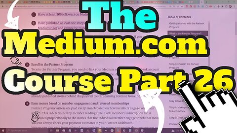 The Ultimate Medium.Com Course Part 26 Of 30 - How To Get Your Medium.Com Stories Into Curation