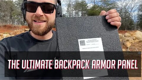 The Ultimate Backpack Armor Panel (Deal Alert)