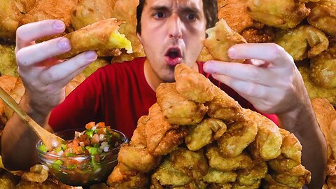 FRIED TACO BELL EGG ROLLS * ASMR MUKBANG NO TALKING * | NOMNOMSAMMIEBOY