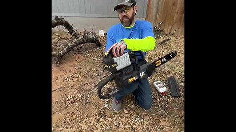 NEW CAT 60V 16” Brushless Chainsaw Checks All The Boxes