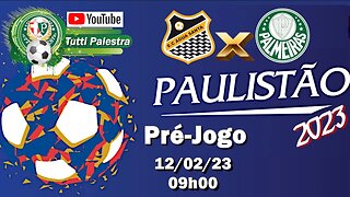 Pré Jogo Água Santa x Palmeiras: veja onde assistir, escalações, desfalques e arbitragem