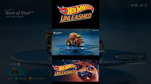 HOT WHEELS UNLEASHED-buns of steel 2021 fast foodie
