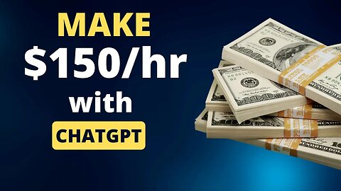 Earn $150 every Hour Using ChatGPT in 2023 | Earn With Penny