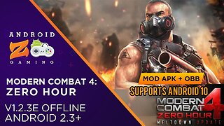 Modern Combat 4: Zero Hour - Android Gameplay (OFFLINE) 1.09GB+