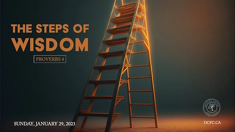 The steps of wisdom | January 29 2023 | Pastor Anita