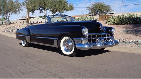 1949 Cadillac Series 62 Convertible in Black & Drive on My Car Story with Lou Costabile