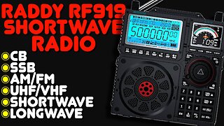 Raddy RF919 Shortwave Overview