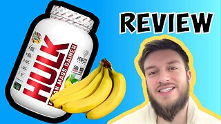 Hulk Clean Mass Gainer Perfect Sports Banana review